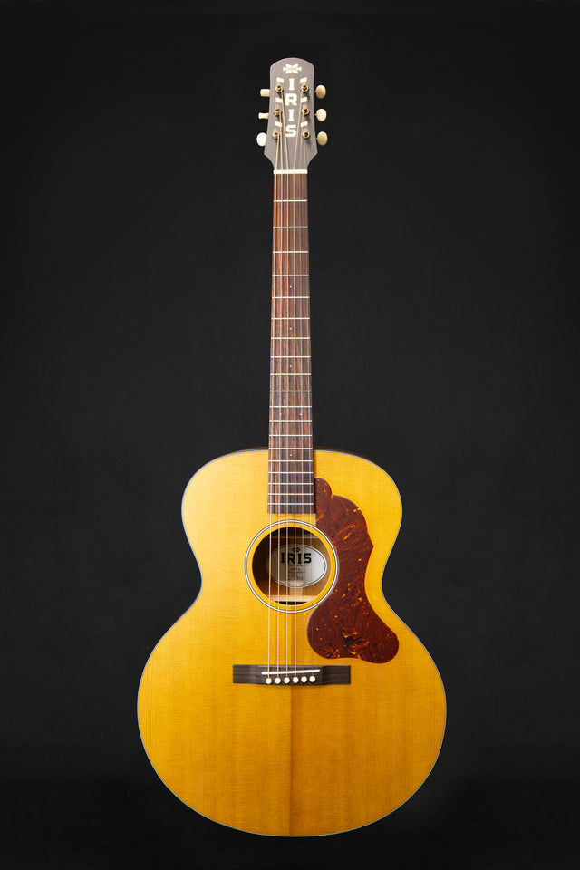 Iris AB Natural Model Small Jumbo Acoustic Guitar