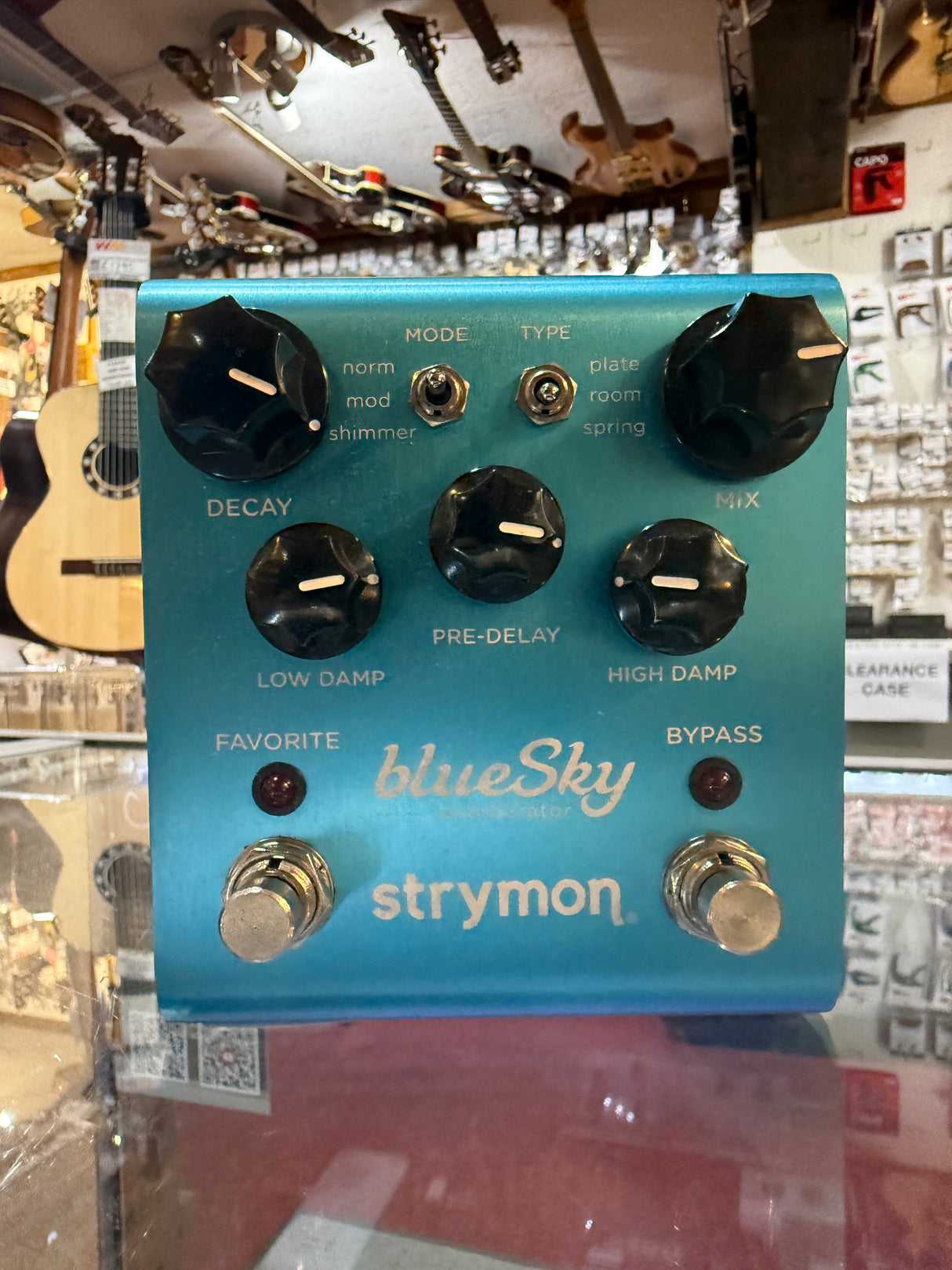 Strymon Bluesky V1 Reverb Pedal (Pre-Owned)