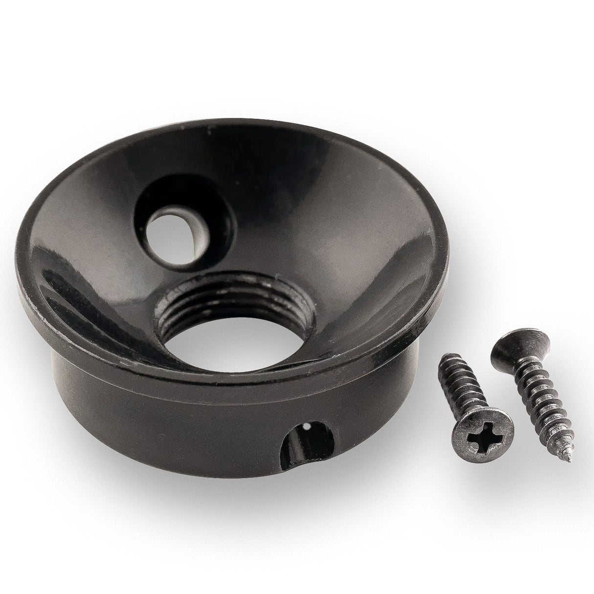 Musiclily Pro 3/8 Inch Steel Modern Style Guitar Jack Plate (Various Colours)