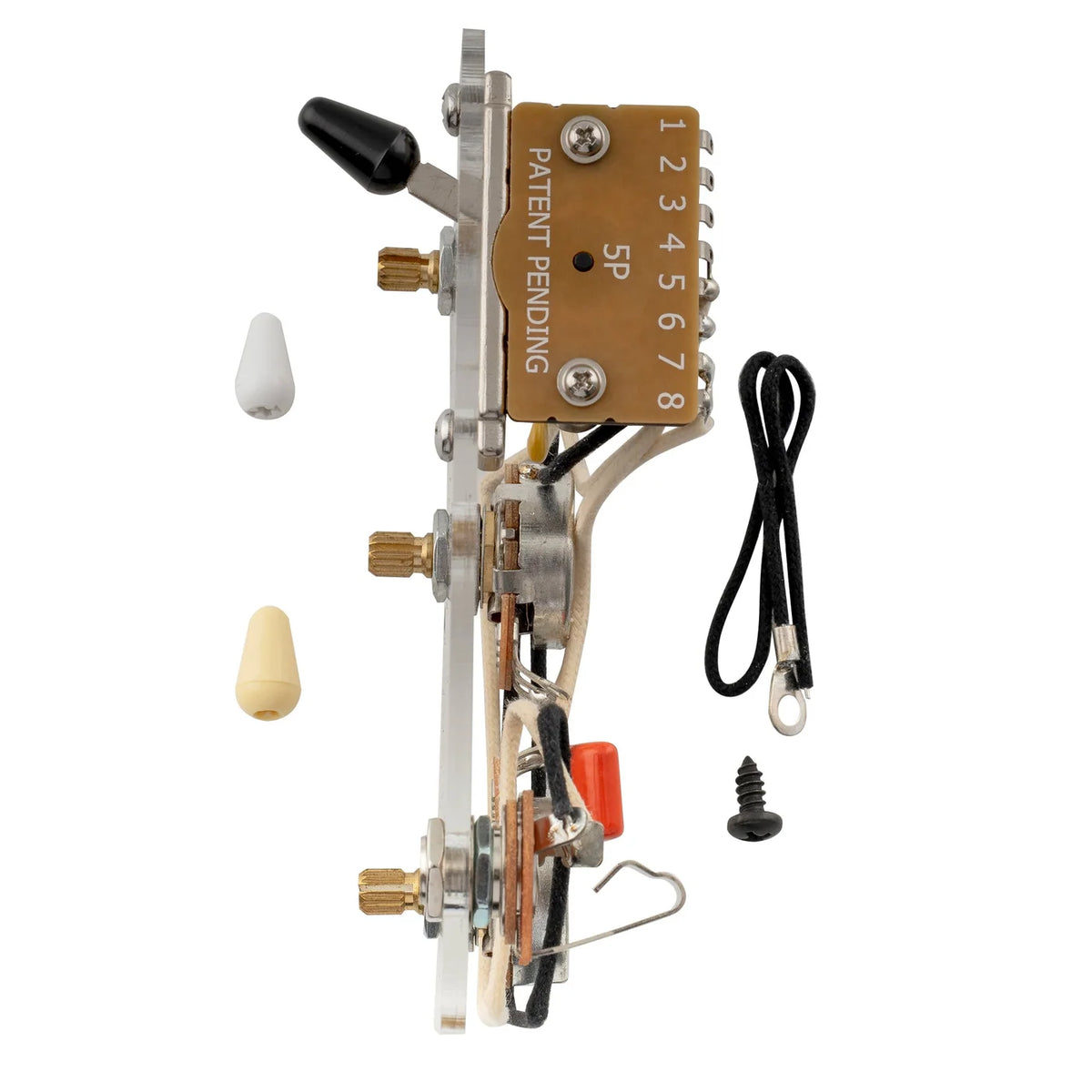 Musiclily Pro Electric Guitar Pre-wired Harness for Import Style ST SSS