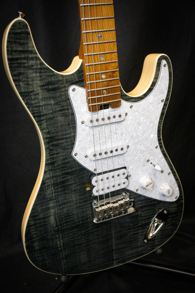 Aria Pro II 714 MkII Nashville Black Diamond Electric Guitar - Electric Guitars - Aria