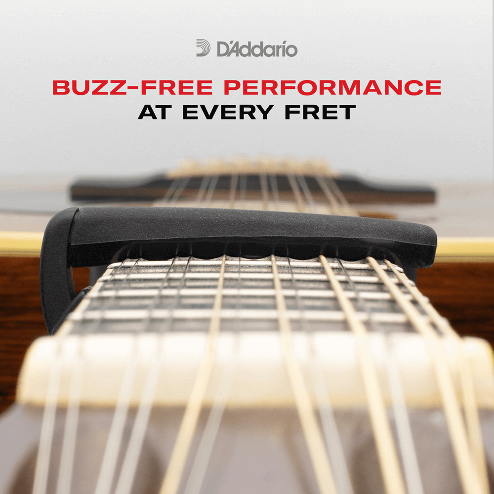 D'Addario Capo Lite (Black) - Capos - D'Addario