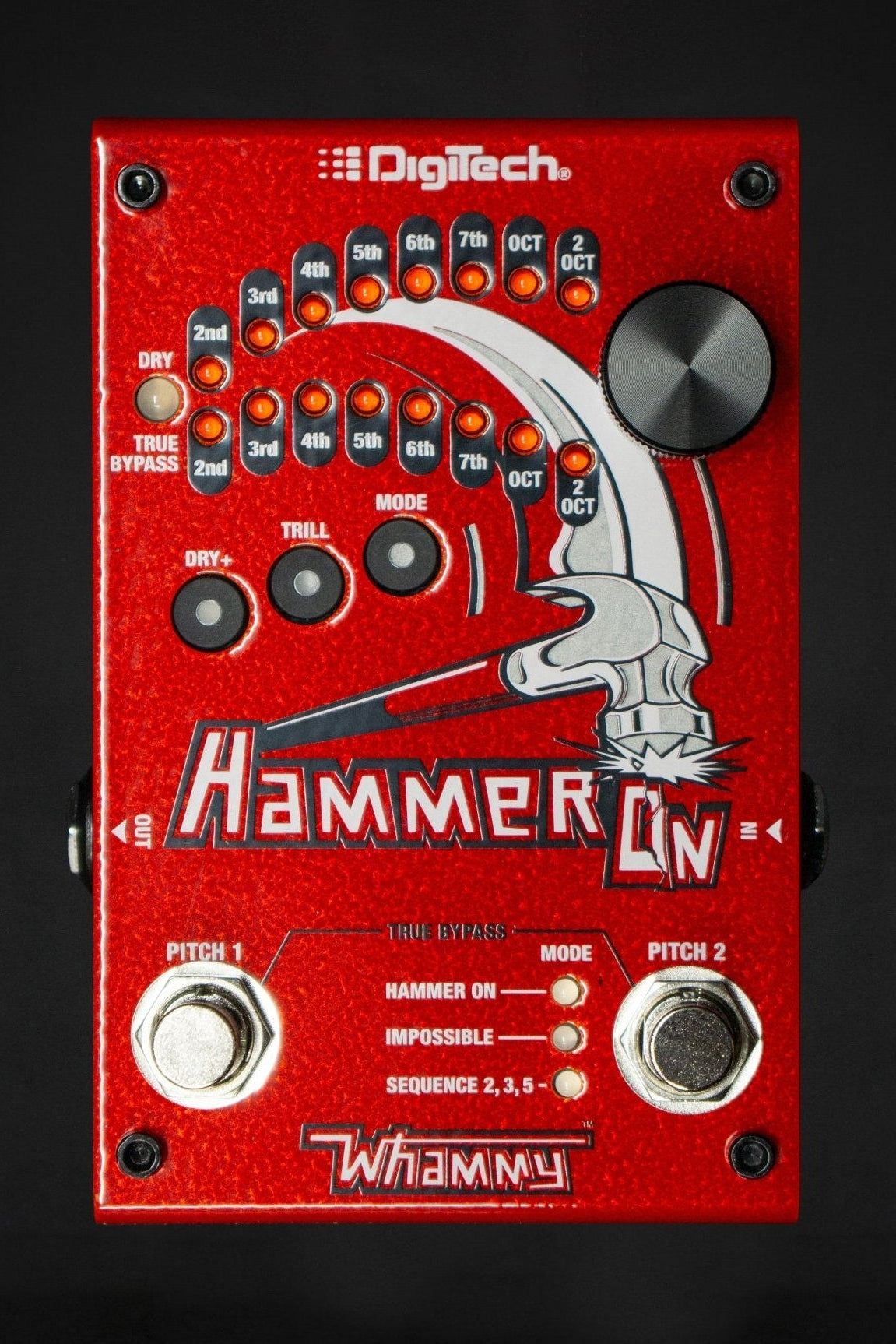 Digitech HammerOn Pitch Shifting & Harmony Pedal - Effect Pedals - Digitech