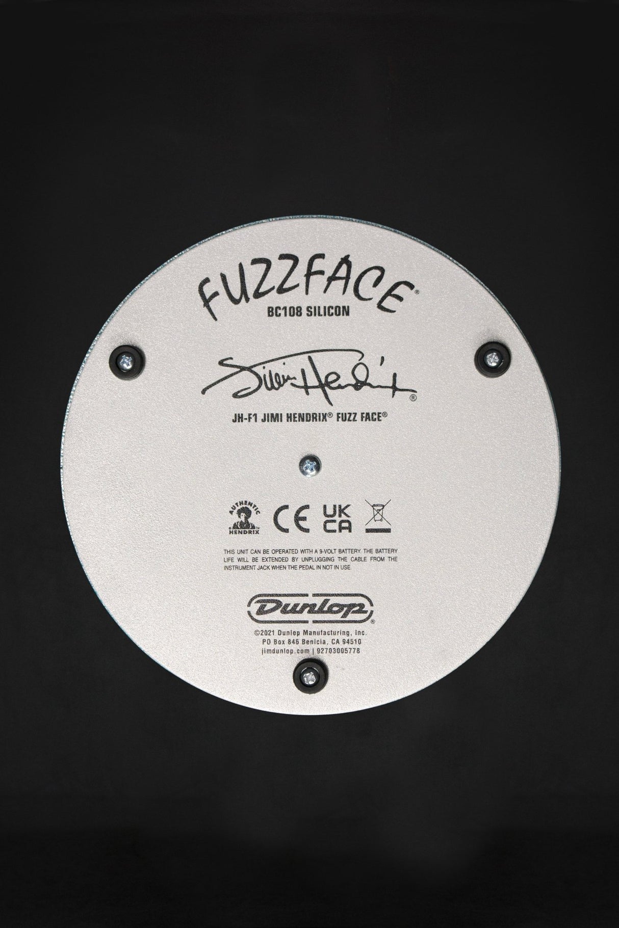Dunlop Jimi Hendrix Fuzz Face Distortion Pedal - Effect Pedals - Dunlop