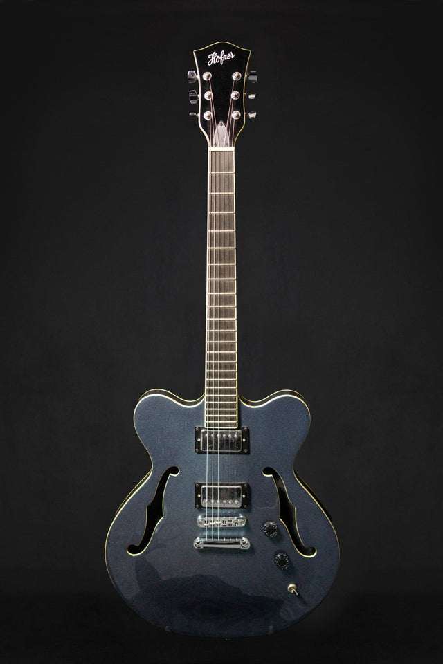 Höfner Verythin UK Exclusive Semi Acoustic Guitar (Pearl Blue) - Semi-Hollow - Höfner
