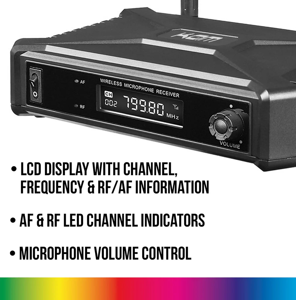 KAM KWM6PRO UHF Wireless Microphone System - Microphones - KAM