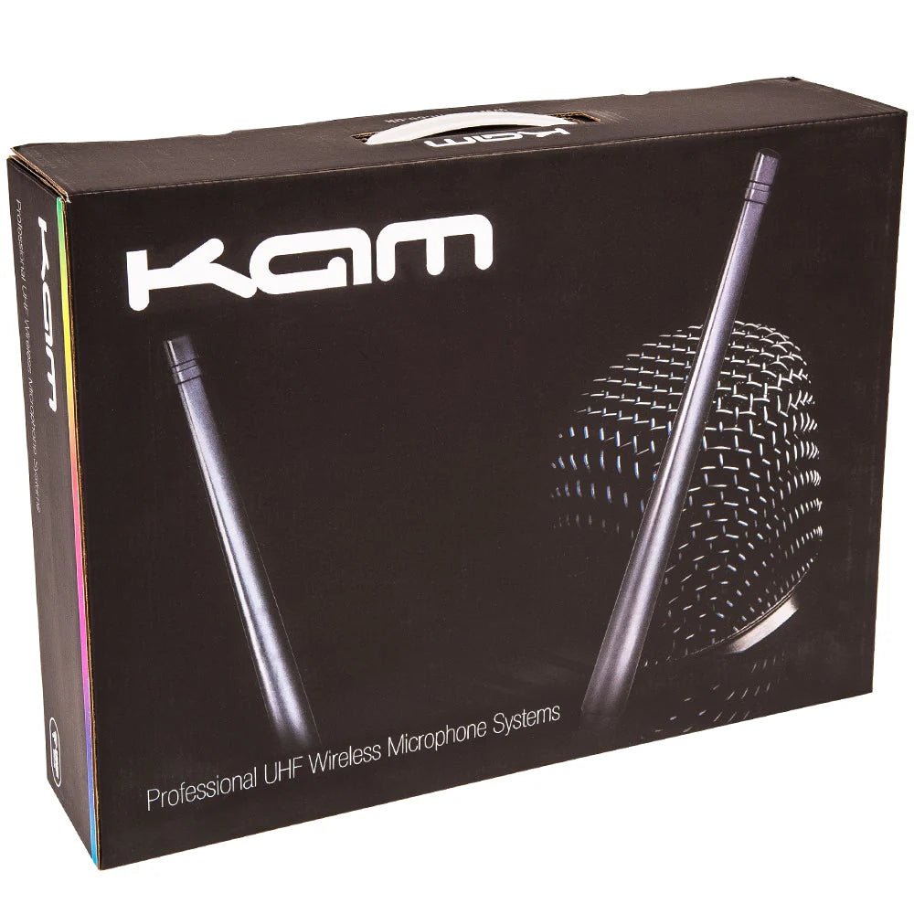KAM KWM6PRO UHF Wireless Microphone System - Microphones - KAM