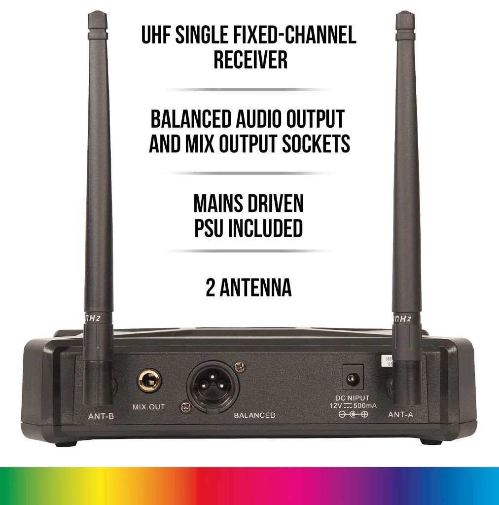 KAM KWM6PRO UHF Wireless Microphone System - Microphones - KAM