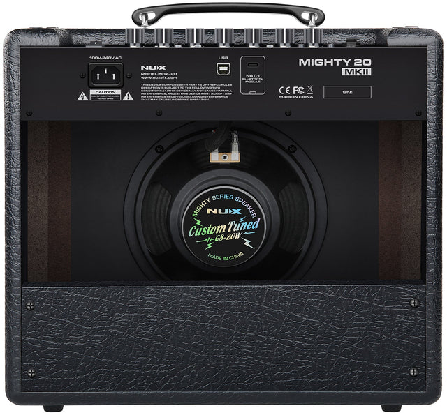 NU - X Mighty 20 MKII Modeling Guitar Amplifier - Amps - NU - X