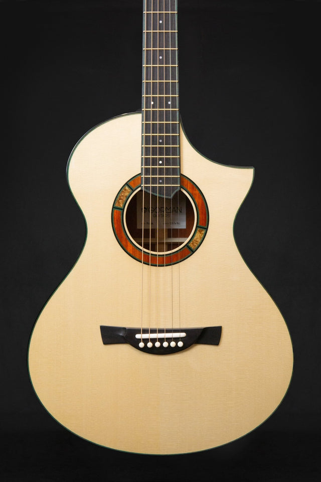 O'Gorman Moir #2824 BC Handmade Acoustic Guitar (Engelmann Spruce & Padauk) - Acoustic Guitars - O'Gorman