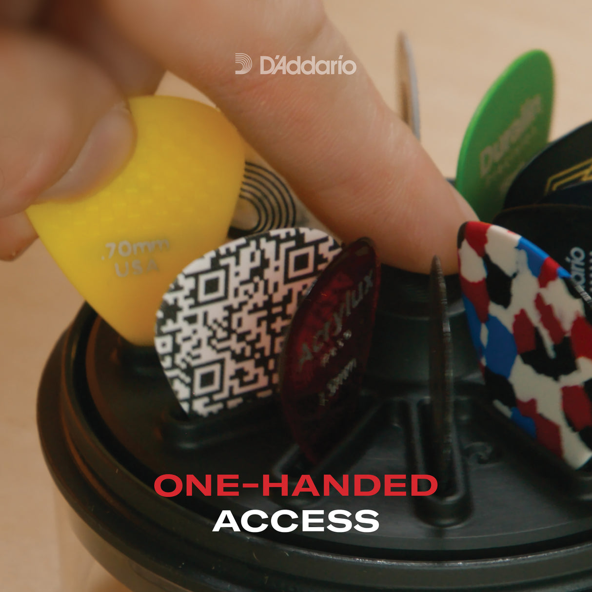 D'Addario Pick Holder 360