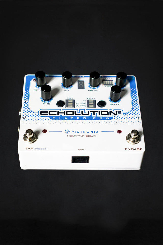 Pigtronix Echolution 2 w/ Remote Effects Pedal