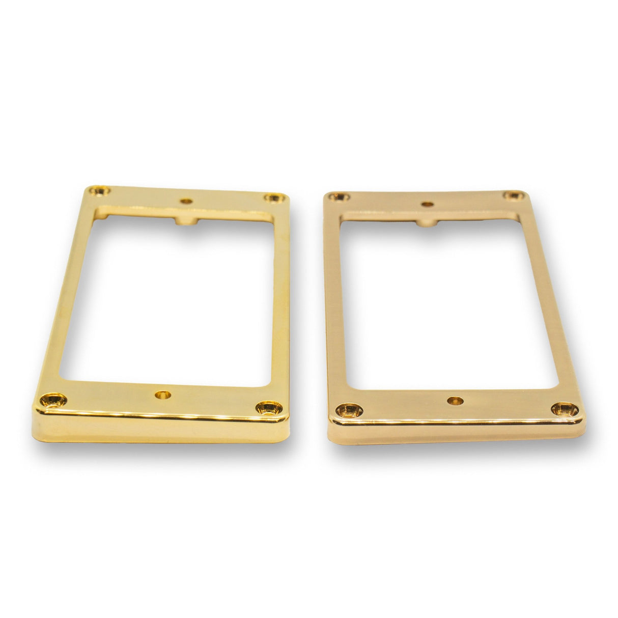 Plastic Humbucking Pickup Rings (Gold) - WM Guitars