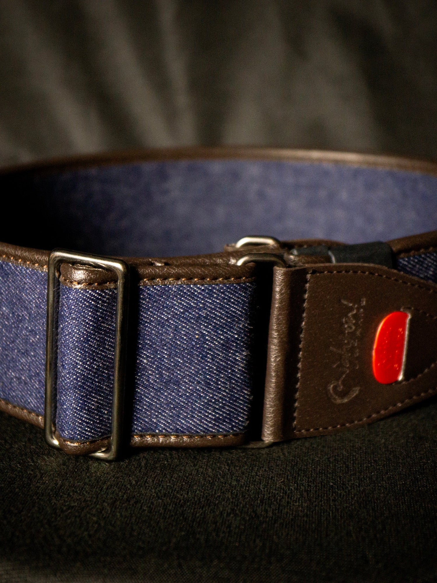 RightOn! Talisman Denim Blue Guitar Strap - Straps - RightOn!