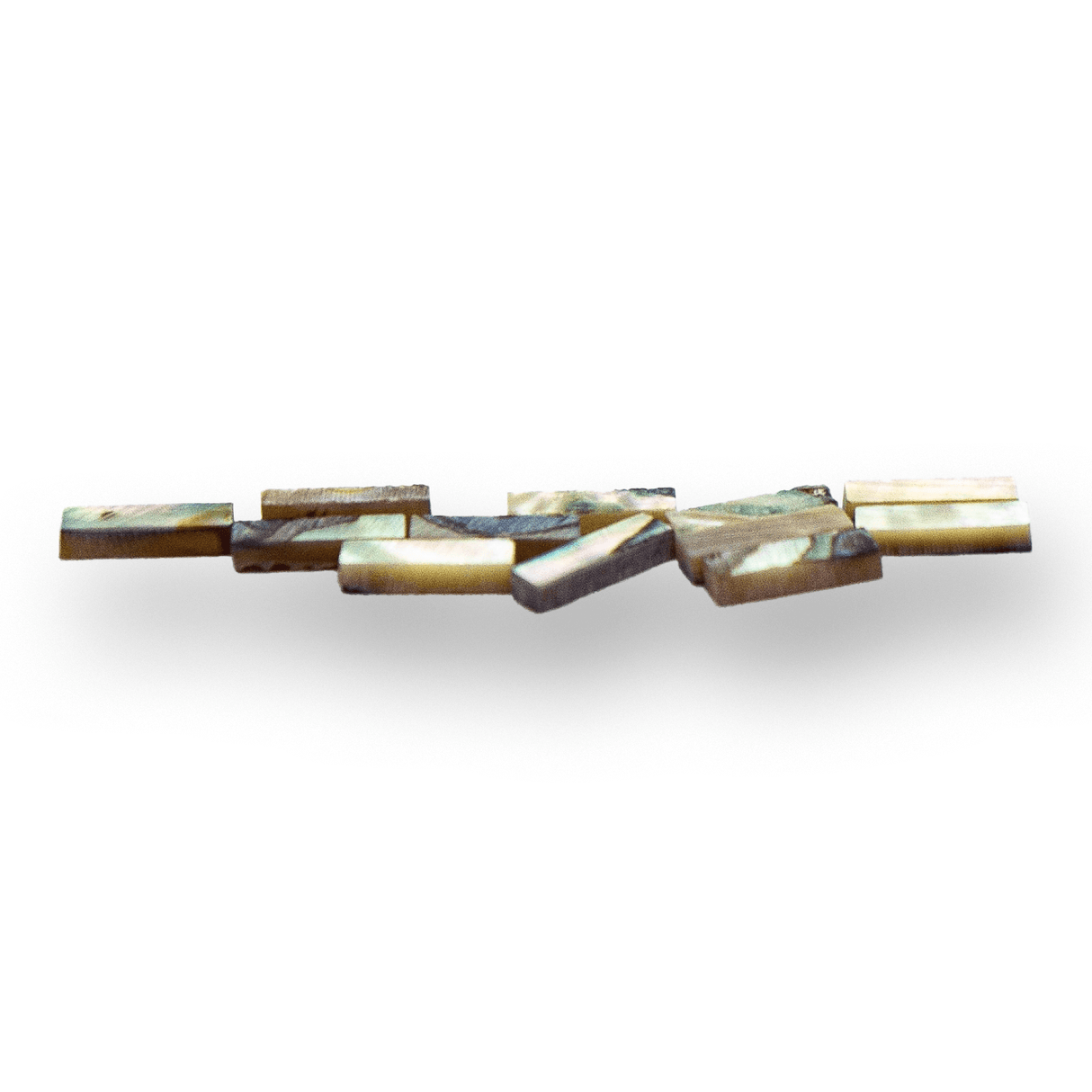 Small Abalone Binding Strips x 12 - Parts - WM Guitars