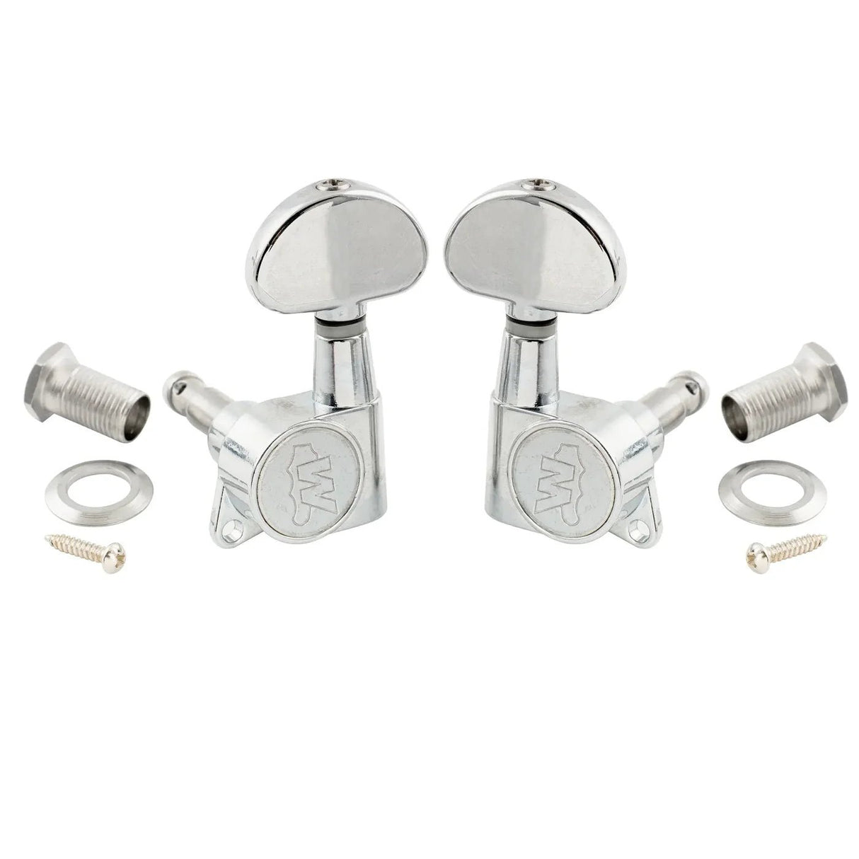 Wilkinson 3R3L 19:1 Ratio E - Z - LOK Full Sealed Guitar Machine Heads - Parts - Wilkinson
