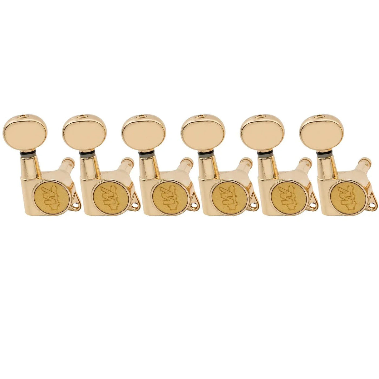 Wilkinson 6 - in - line E - Z - LOK Vintage Guitar Machine Heads - Parts - Wilkinson