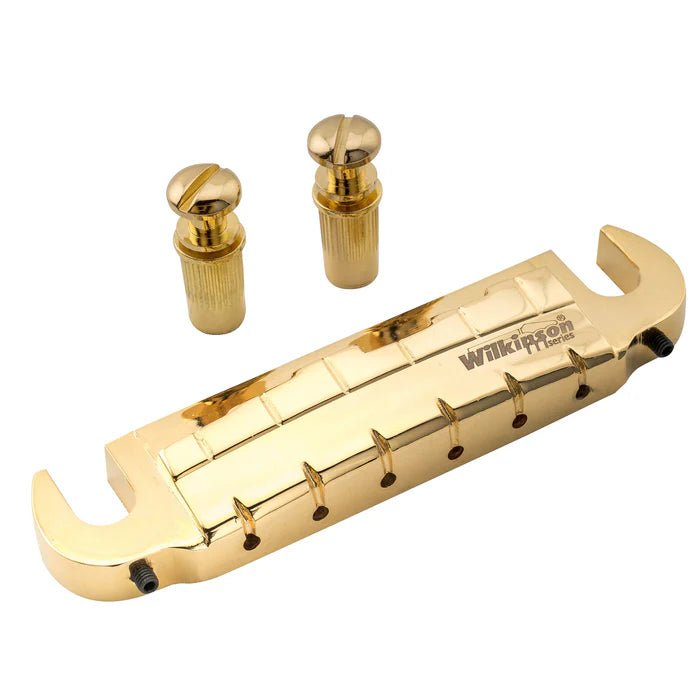 Wilkinson M Series 52mm String Spacing Pre - set Wraparound Bridge - Parts - Wilkinson