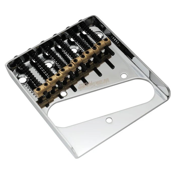 Wilkinson M Series 54mm Vintage Ashtray Style Bridge with 6 Brass Barrel Saddles - Parts - Wilkinson