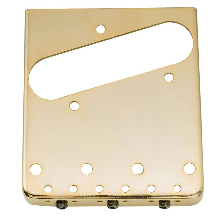 Wilkinson WTB 54mm Ashtray Brass Compensated 3 - Saddle Guitar Bridge - Parts - Wilkinson