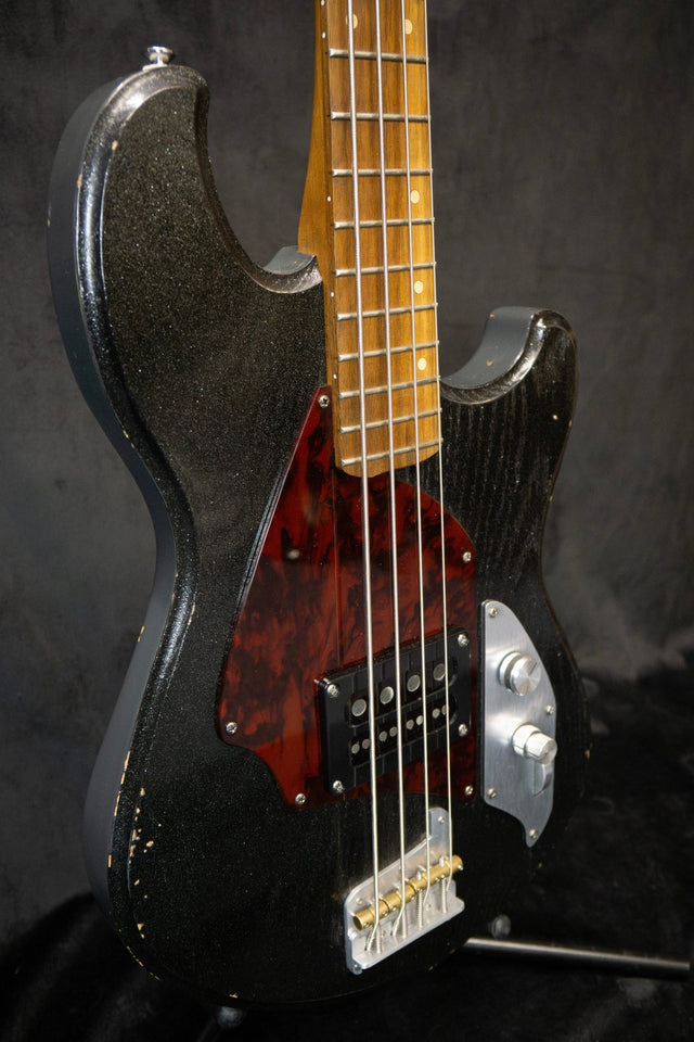 Zona Fenrir Custom Handmade Active Bass Black - Bass Guitars - Zona