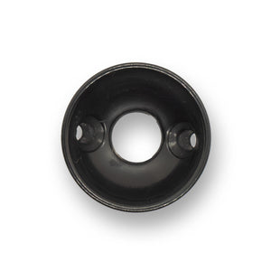 2 Hole Telecaster Jack Cup & Screws Set (Black) - Parts - WM Guitars