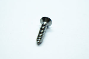 2 Hole Telecaster Jack Cup & Screws Set (Chrome) - Parts - WM Guitars