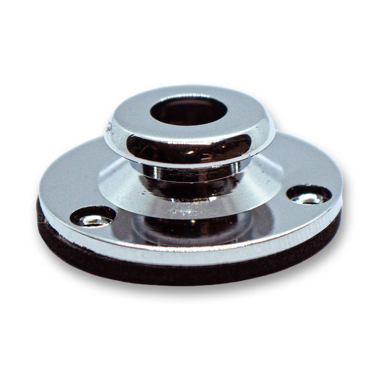 3 Hole Jack Socket End Pin & Screws Set (Chrome) - Parts - WM Guitars