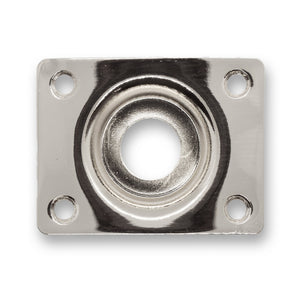 4 Hole Jack Plate & Screws Set - Various Colours Available - Parts - WM Guitars
