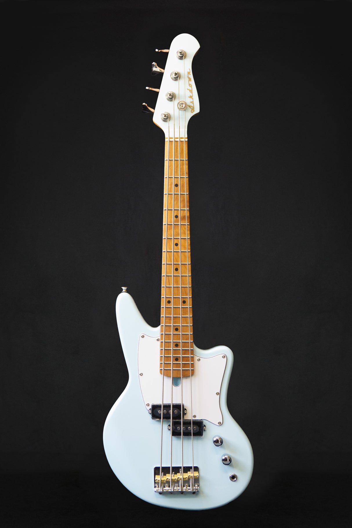 Ashdown Capri 23 Ice Blue Short Scale Mini Bass Guitar