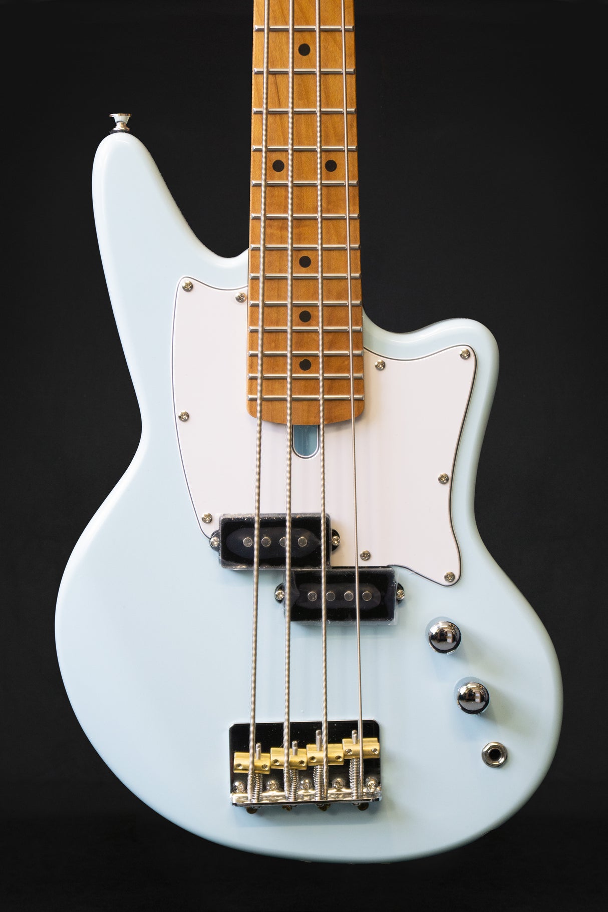 Ashdown Capri 23 Ice Blue Short Scale Mini Bass Guitar