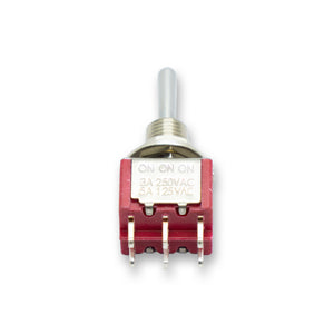 DPDT ON/ON/ON 6 Pole Mini Toggle Switch