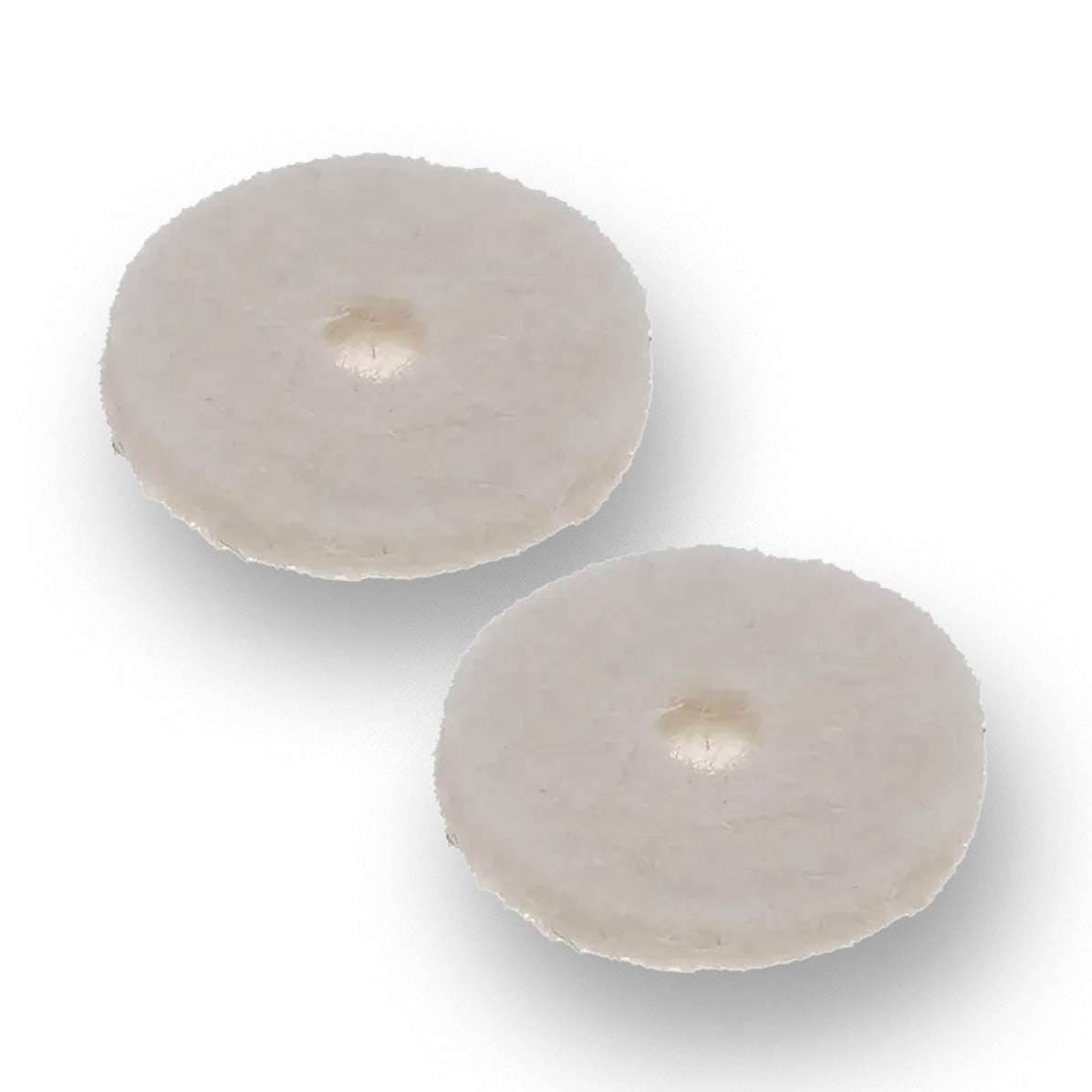 Musiclily Basic Guitar Strap Button Felt Washers x2 Black or White