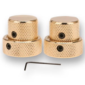 Dual Concentric Stacked Control Knobs x2 (Various Colours)
