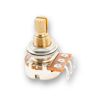 Musiclily Pro HD Audio (Log) Brass Medium Split Shaft Mini 250k Pot