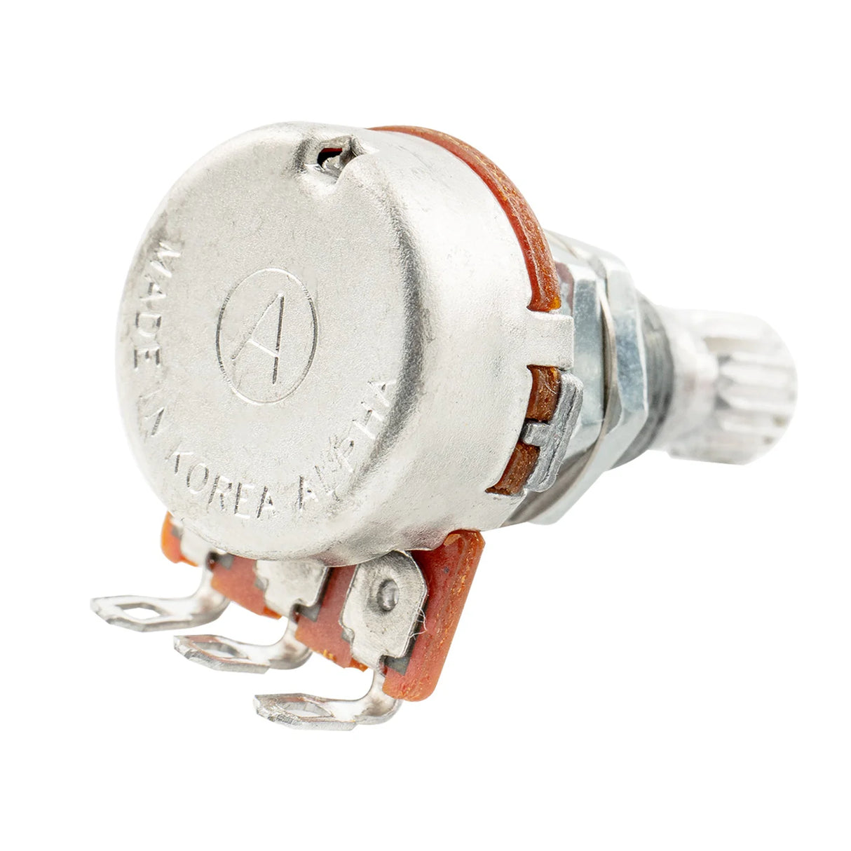 Alpha Audio (Log) Mini Medium Split Shaft Pot 250k & 500k