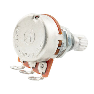 Alpha Audio (Log) Mini Medium Split Shaft Pot 250k & 500k