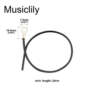 Musiclily Pro Solder Lug with Screw and Ground Wire