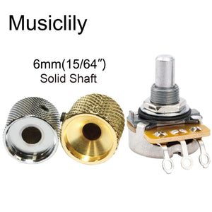 Musiclily Pro HD Audio (Log) Short Solid Shaft 500k Pot