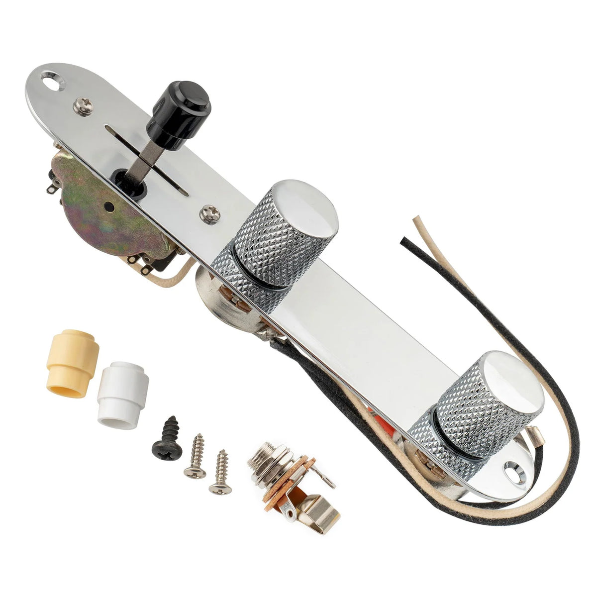 Musiclily Pro Electric Guitar Pre-wired Wiring Harness for Import Style TL