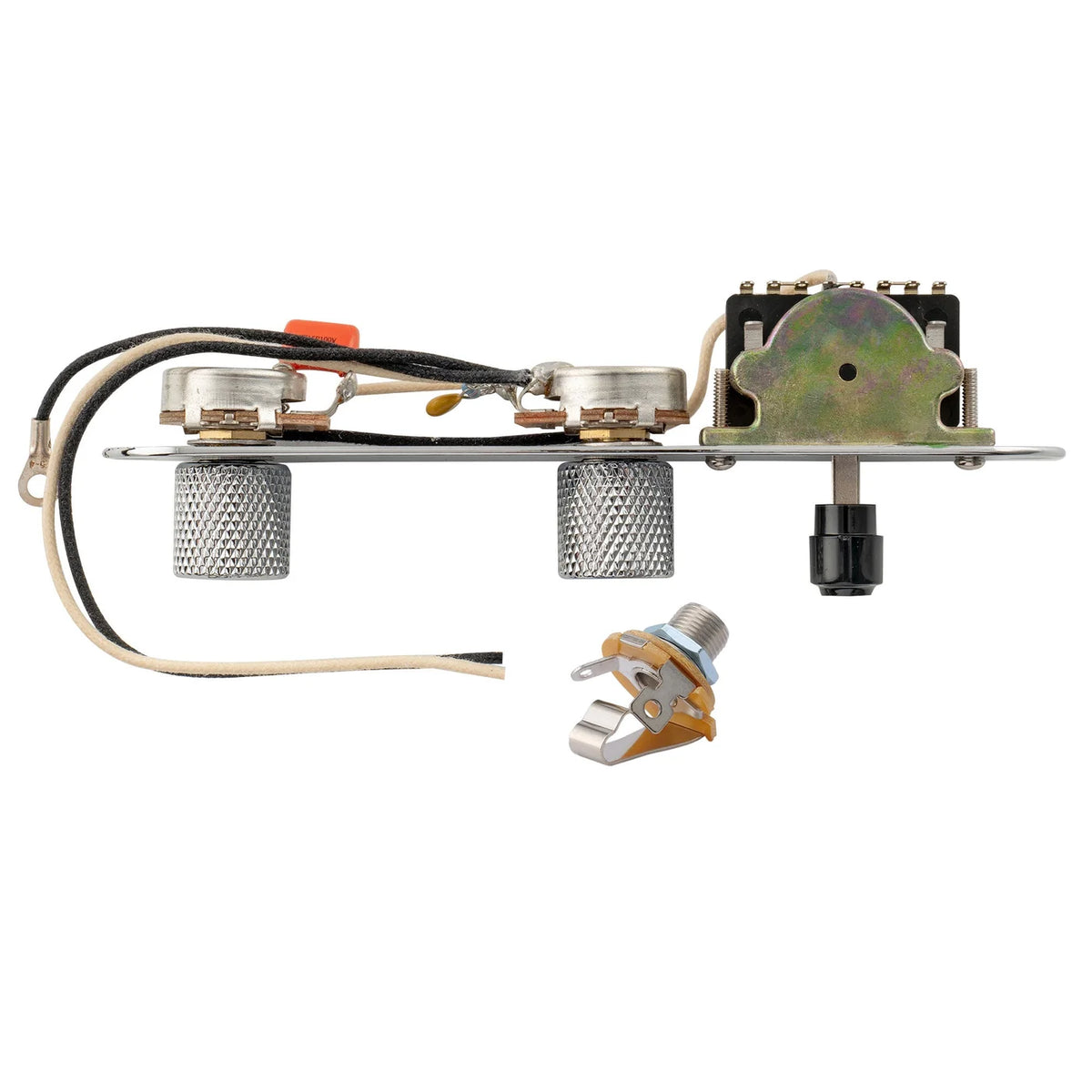 Musiclily Pro Electric Guitar Pre-wired Wiring Harness for Import Style TL