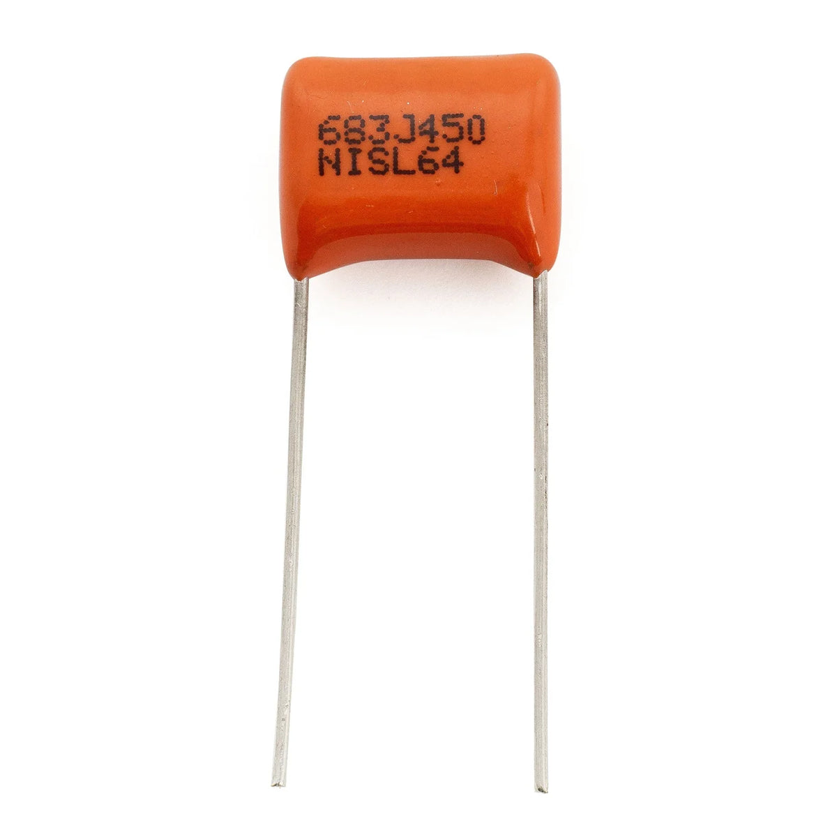NISSEI Japan Orange MPE CBB Metallized Polypropylene Film Capacitor .068uF 5% 450V