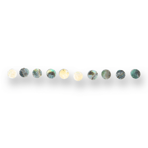 Abalone Side Dot Inlay Markers x10 - Parts - WM Guitars