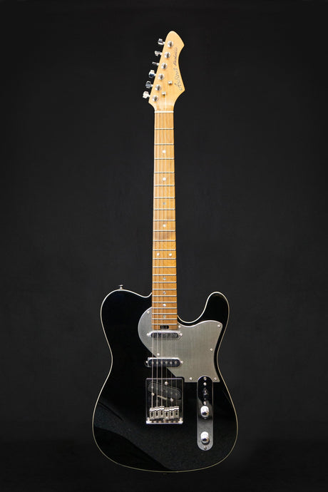 Aria Pro II 615 GTR Nashville Electric Guitar Black - Electric Guitars - Aria