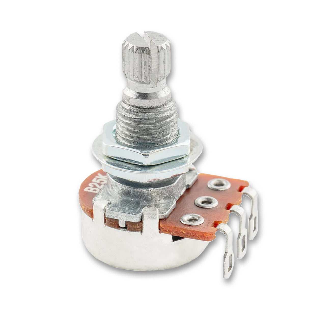 Alpha Linear (Lin) Mini Medium Split Shaft Pot 25k