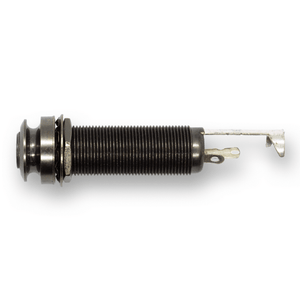 Barrel Jack Socket for Acoustic Guitar Endpin with Strap Nut (Various Finishes) - Parts - WM Guitars