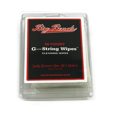 Big Bends String Wipes - Care Products - WM Guitars