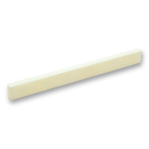 Bone Classical Saddle 105mm Blank (Bleached, Blank) - Parts - WM Guitars