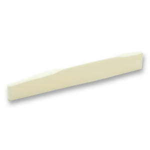 Bone Martin Saddle 73.86mm (Bleached) - Parts - WM Guitars