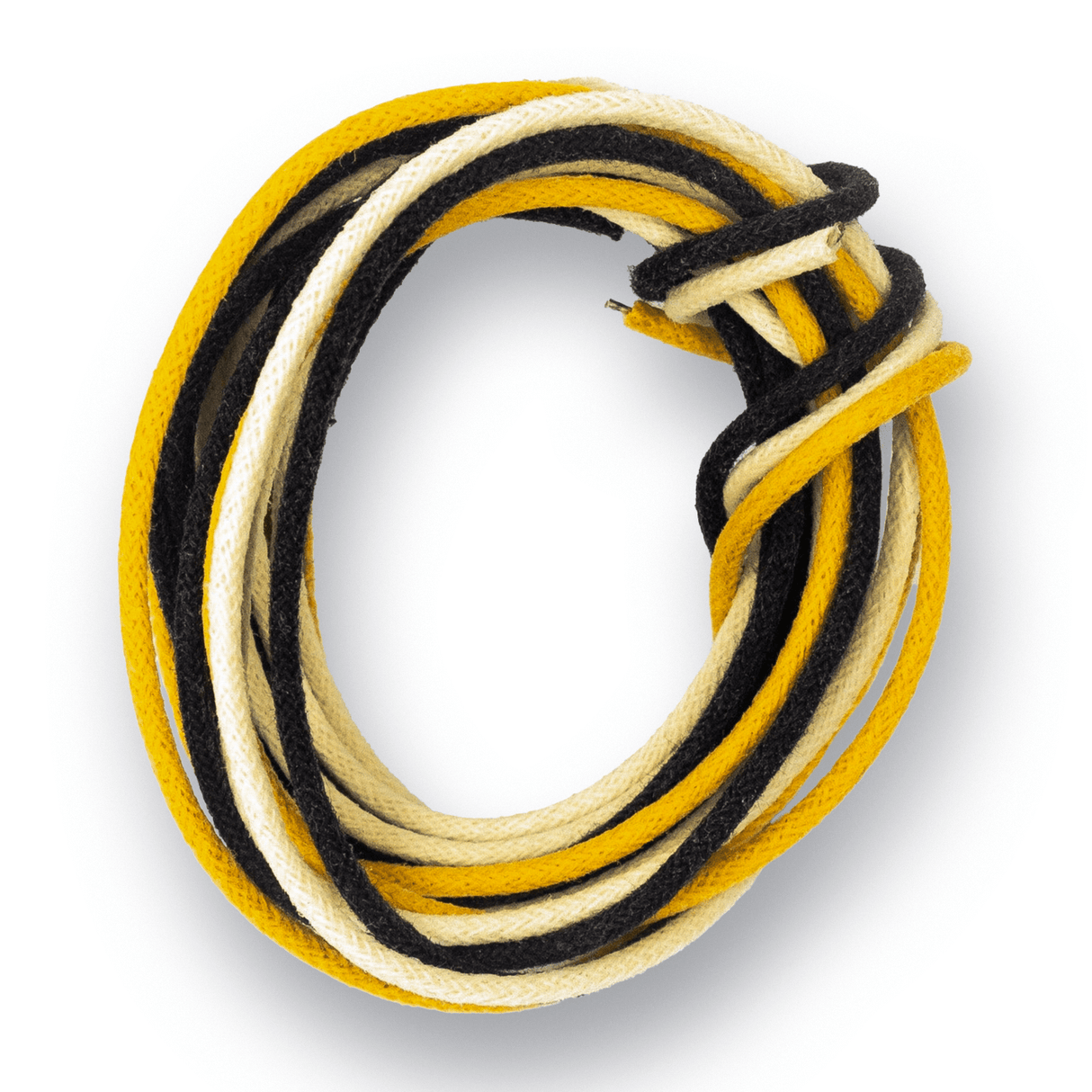 Braided 7 Core Pre - Tinned Wire 3 Pack (1m Black, 1m White, 1m Yellow) - parts - WM Guitars